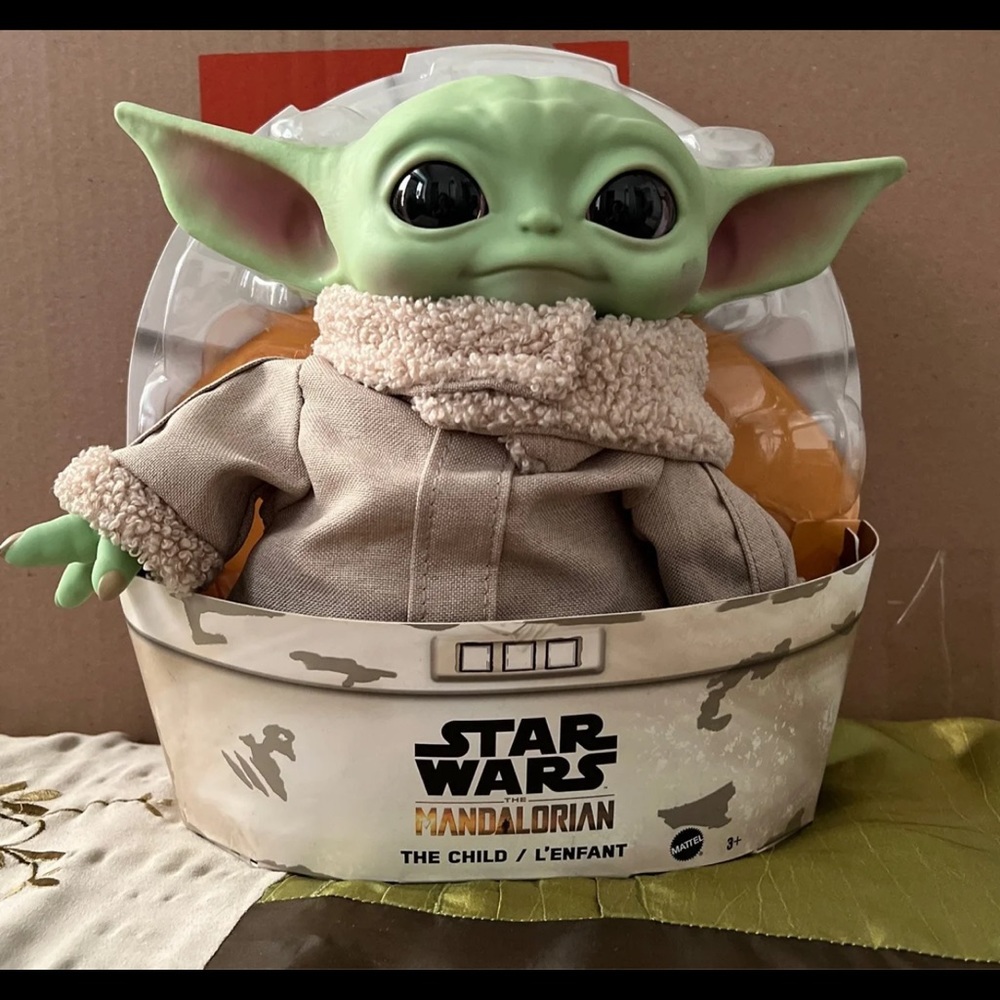Baby Yoda plush